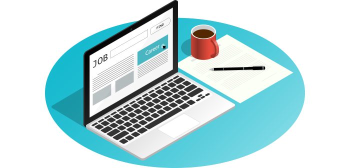 Deling af jobopslag på LinkedIn