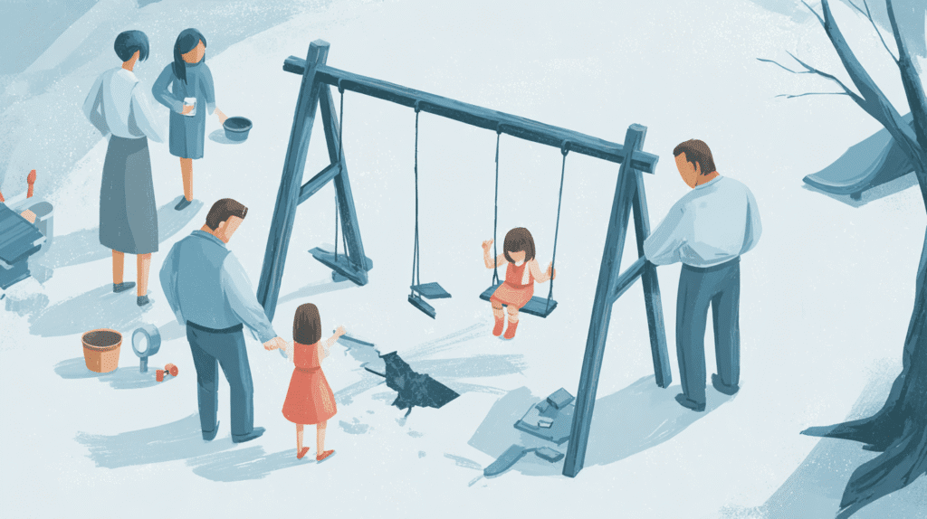 Når ulykken sker på legepladsen Hvem har ansvaret i grundejerforeningen?